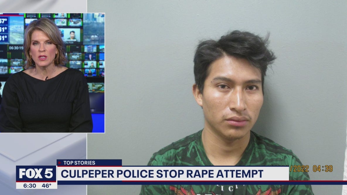 Rape attempt stopped by police after 911 hang-ups led them to attacker in Culpeper, officers say
